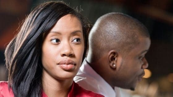How do you tell if your girlfriend is upset with you?